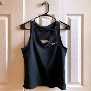 Nike: Black Tank Top